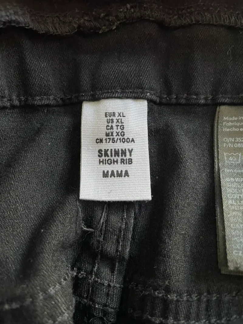 Jeans maternal talla XL - 4