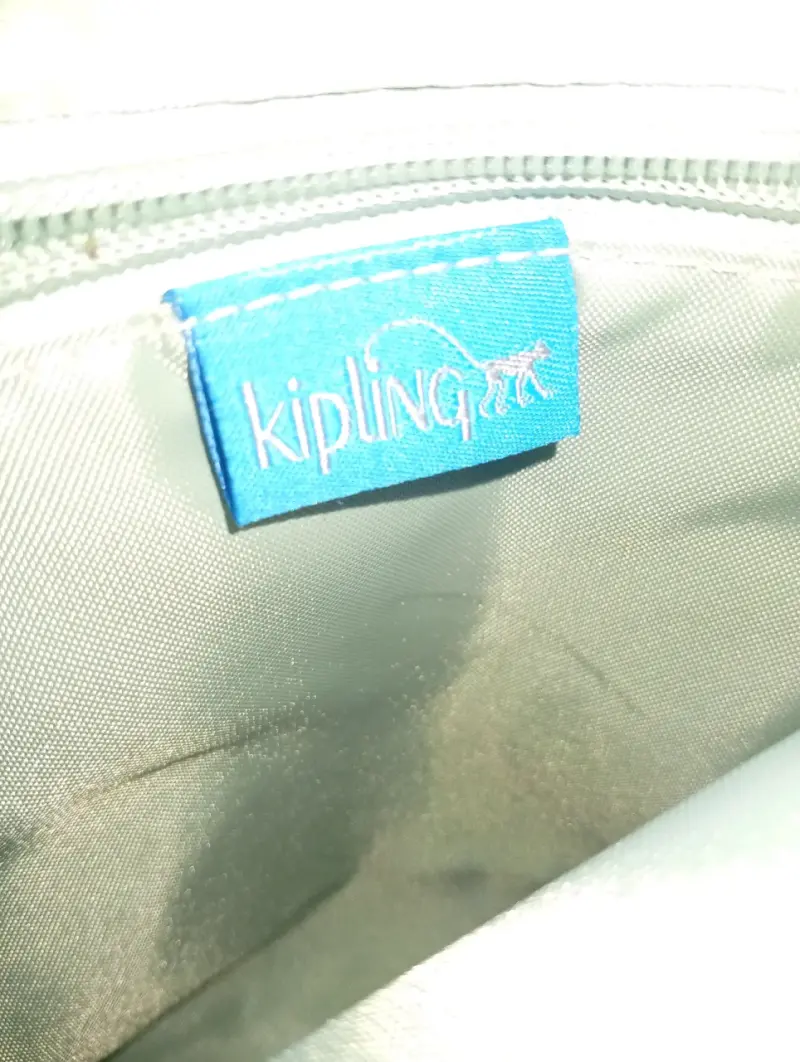 Mochila azul con bolsillos Kipling - 2