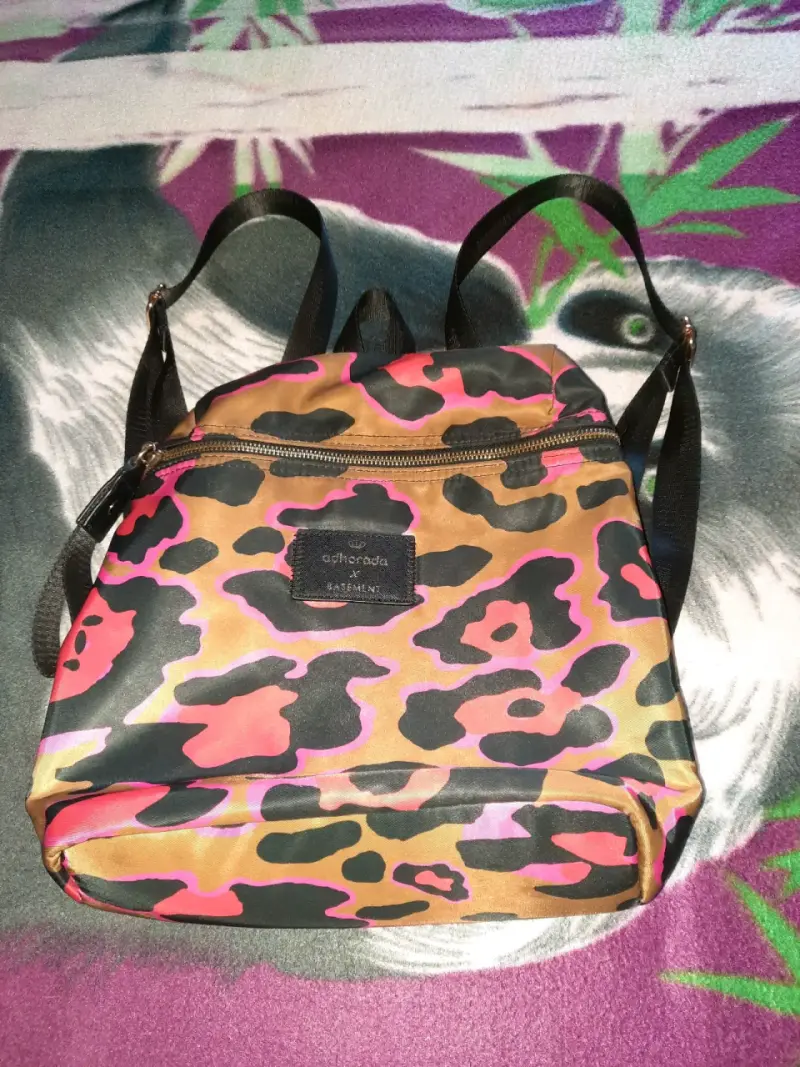 Mochila estampado animal print - 2