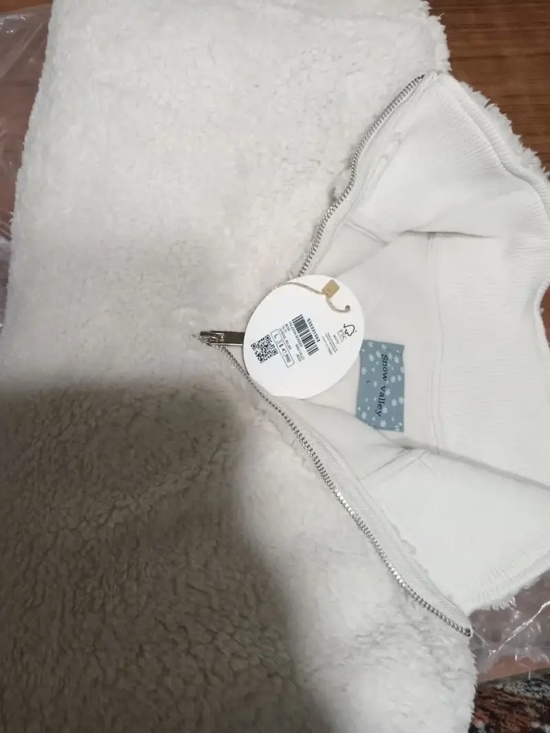 Chaqueta de polar blanca - 3
