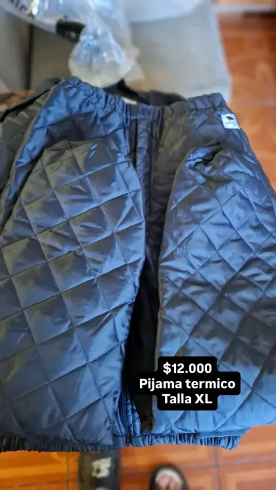 Pijama térmico azul XL - miniatura 1