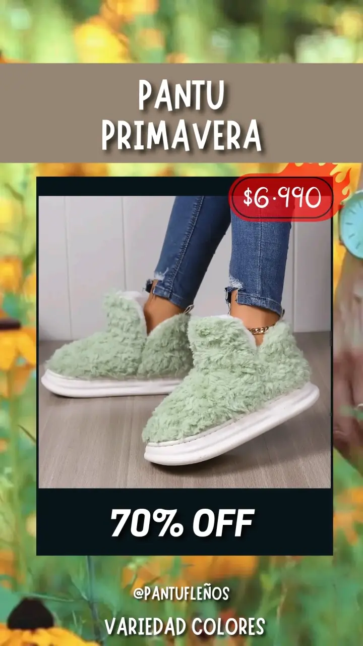 PANTUFLAS NUEVAS INVERNALES - 6