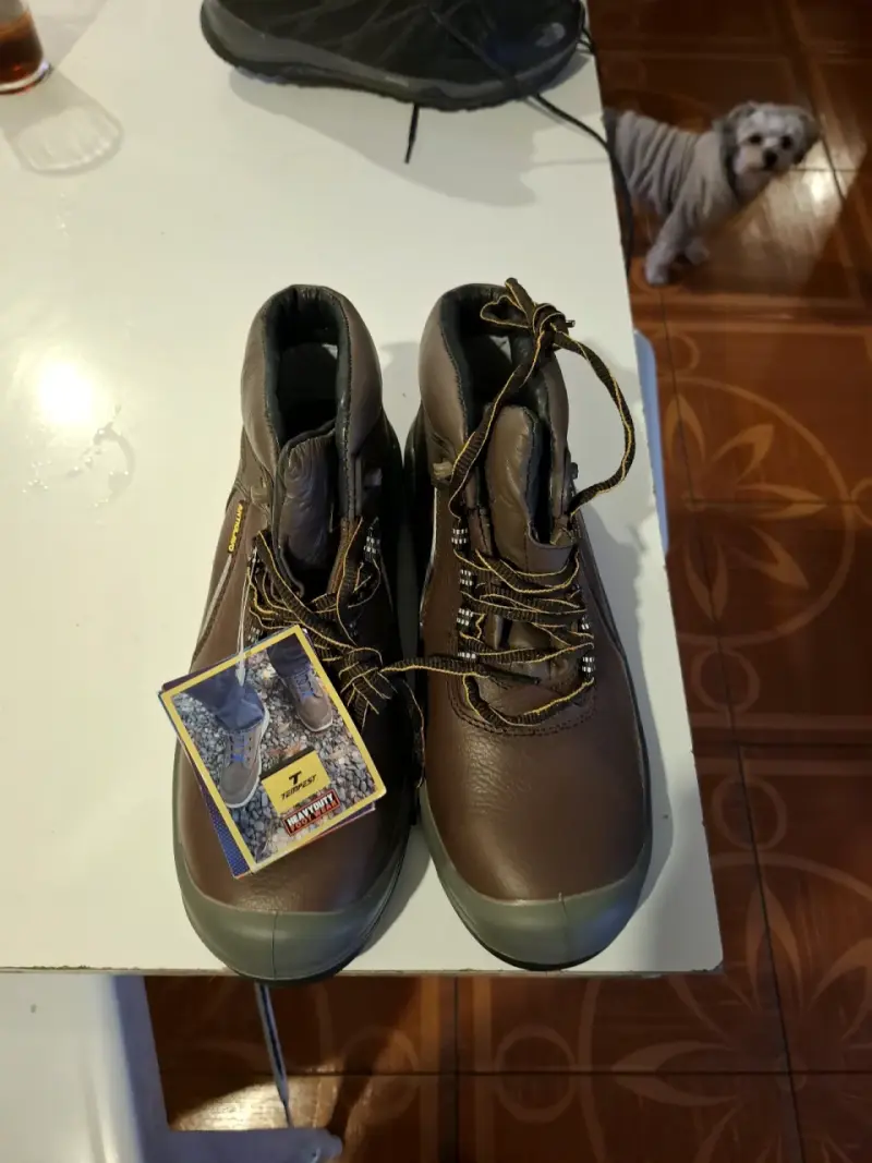 Botas de seguridad cafe - 3
