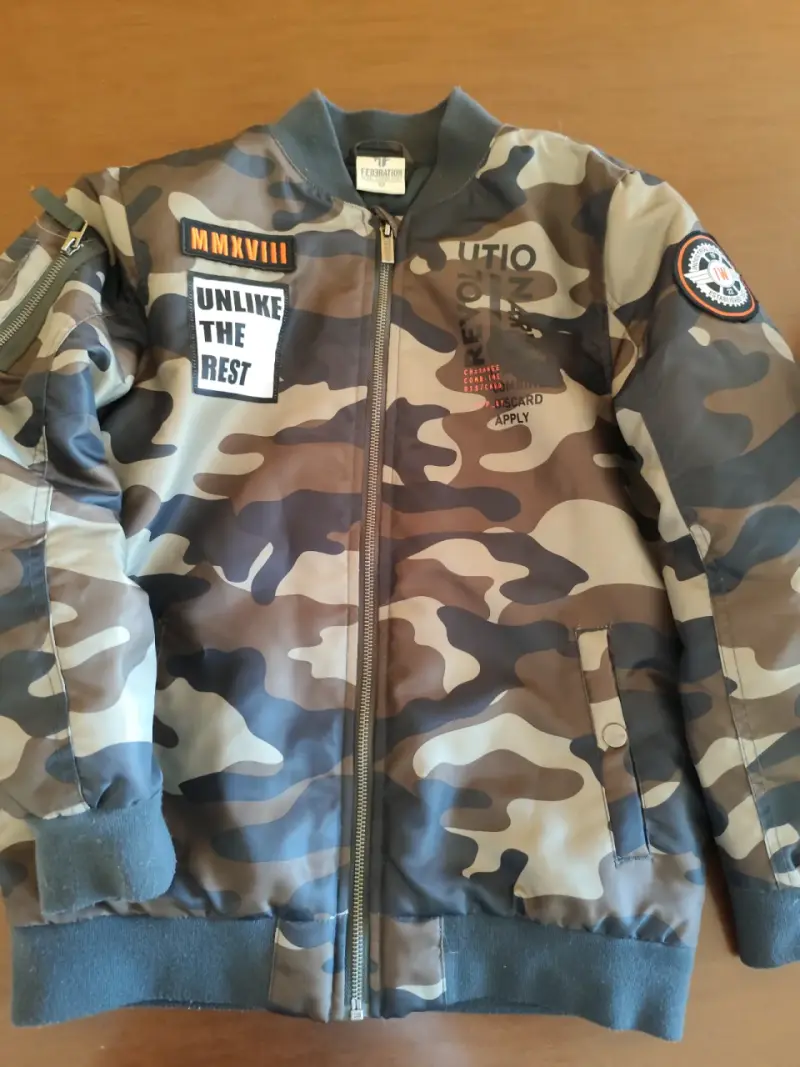 Chaqueta bomber camuflaje - 1