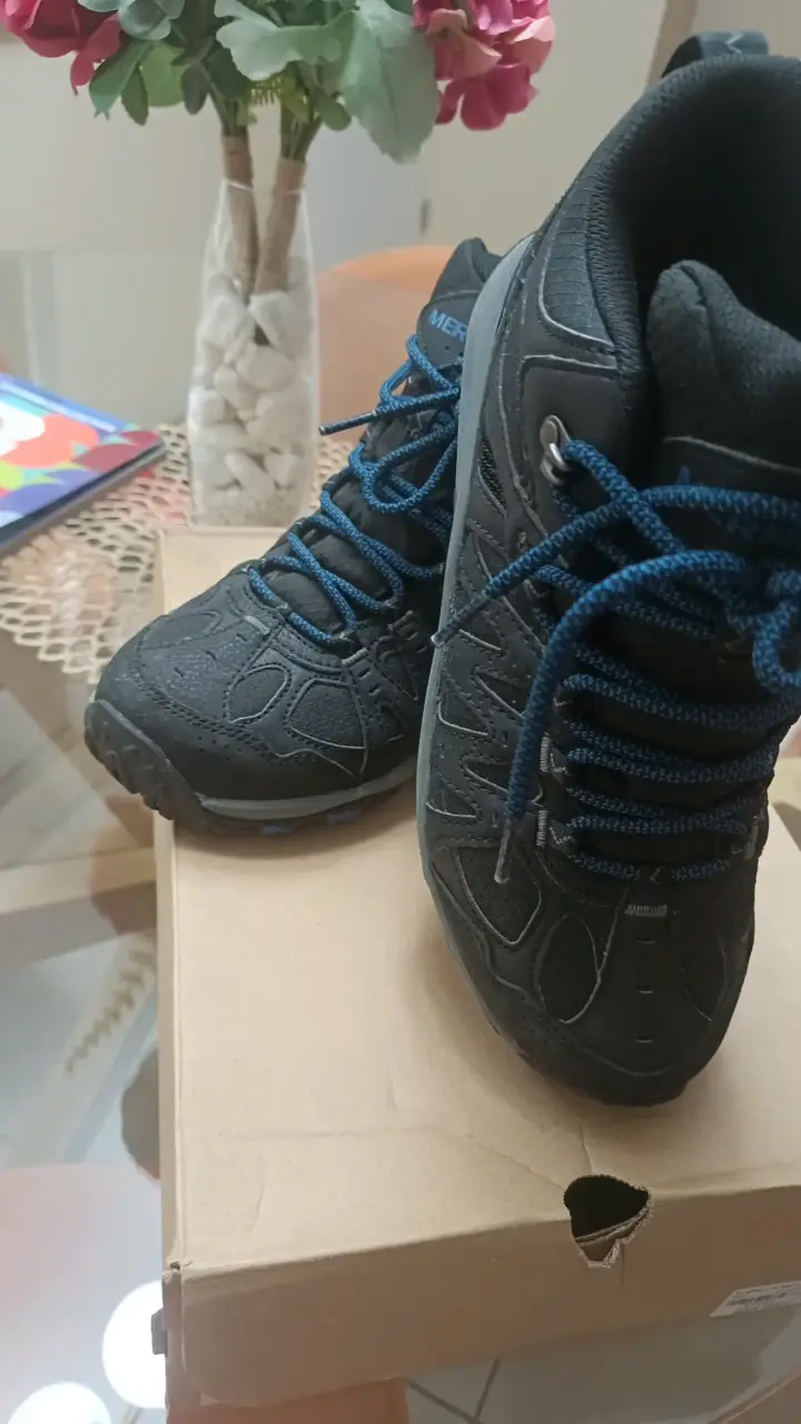 Zapatillas de senderismo negras Merrell - 3