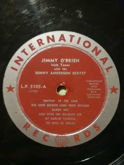 Vinilo Jimmy O'Brien Irish Tenor - miniatura 5