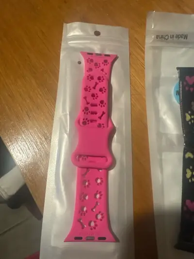 Correa rosa para smartwatch - miniatura 1