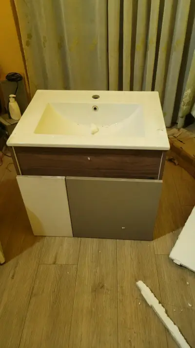 Lavamanos con mueble de baño - miniatura 1