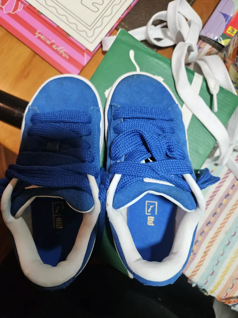 Zapatillas Puma Suede azul XL - 5