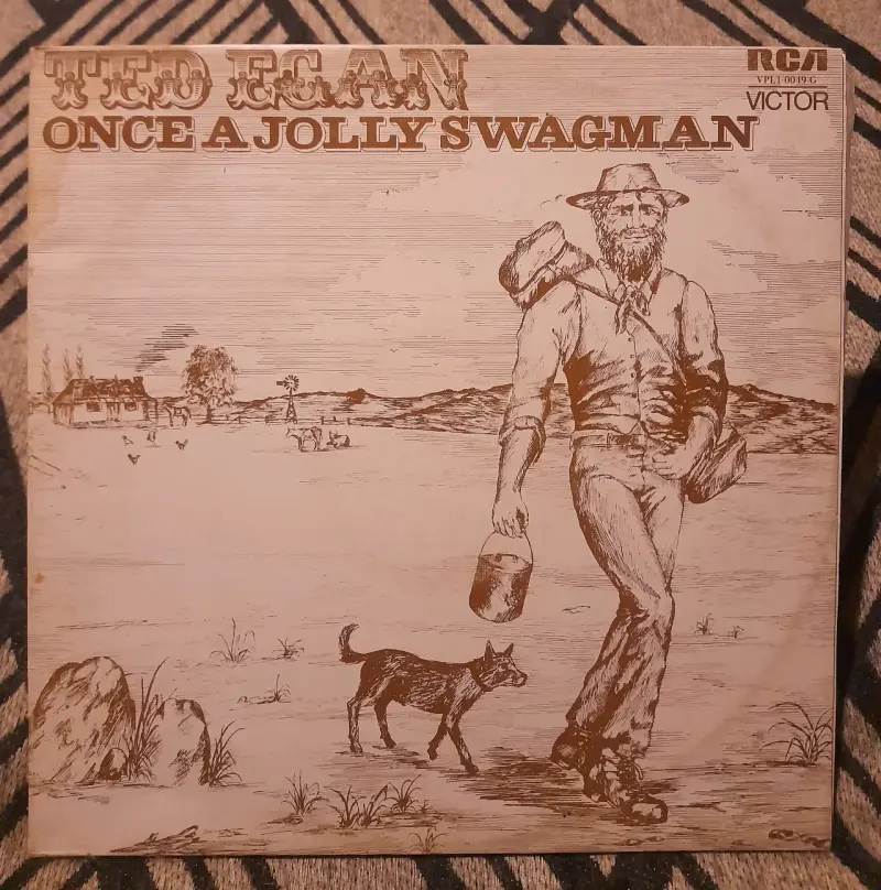 Vinilo Ted Egan Once a Jolly Swagman - 1