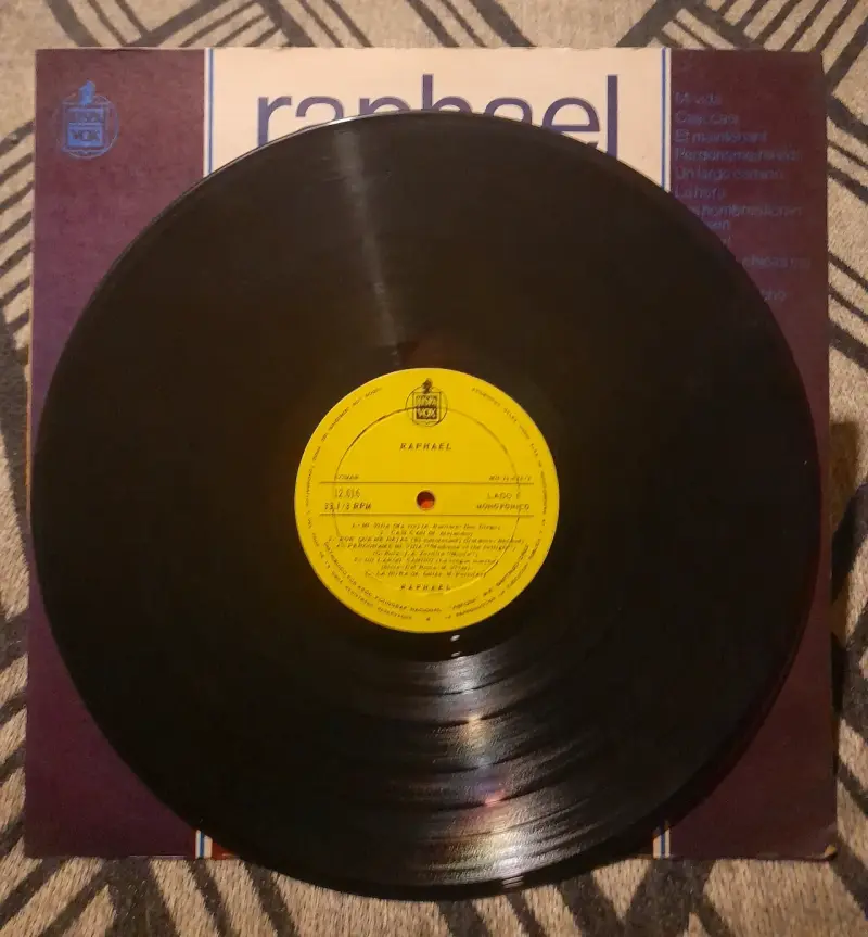 Vinilo Raphael - raphael, interprete - 3