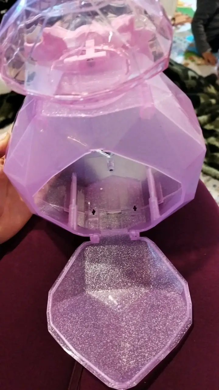 Caja de Perfume Botella Diamante Lila - 2
