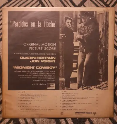 Vinilo Banda Sonora Perdidos en la Noche - miniatura 2