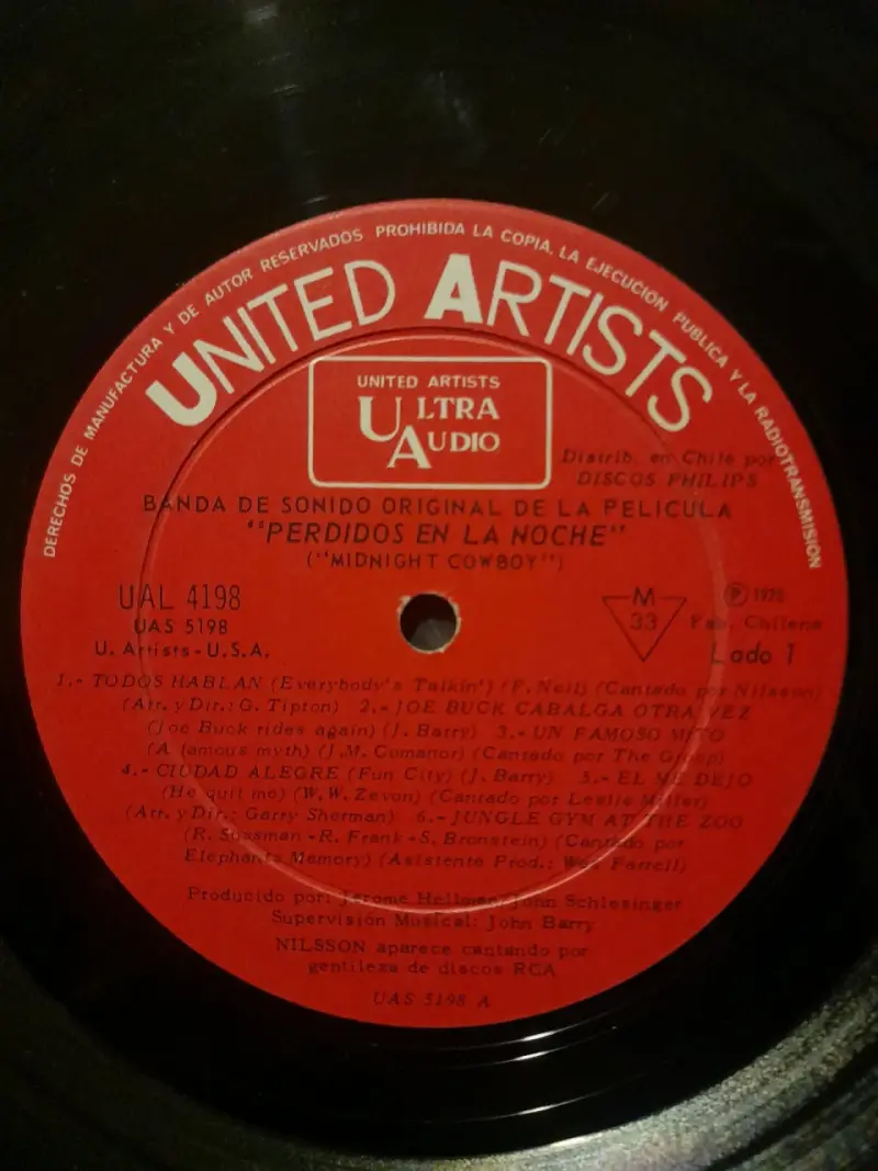 Vinilo Banda Sonora Perdidos en la Noche - 4