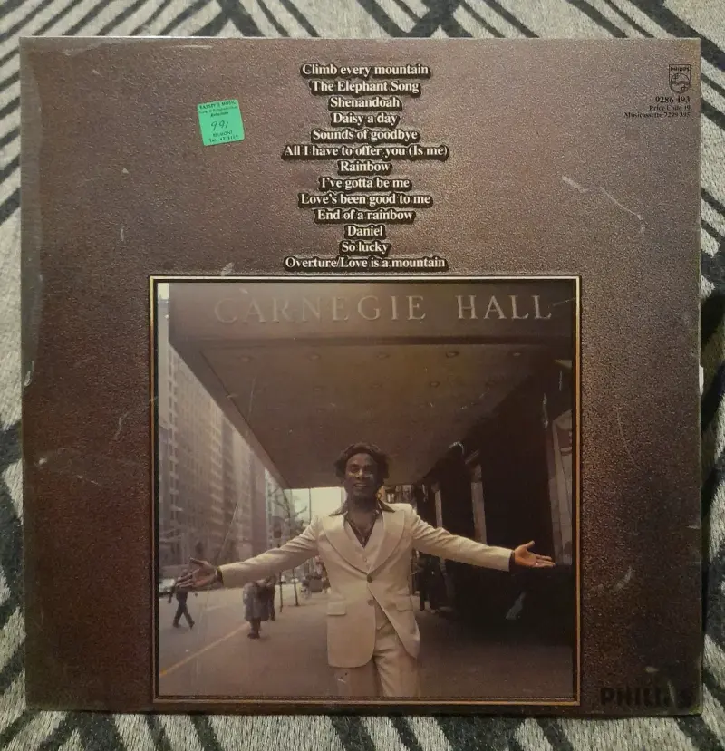 Vinilo Kamahl - Live at Carnegie Hall - 2