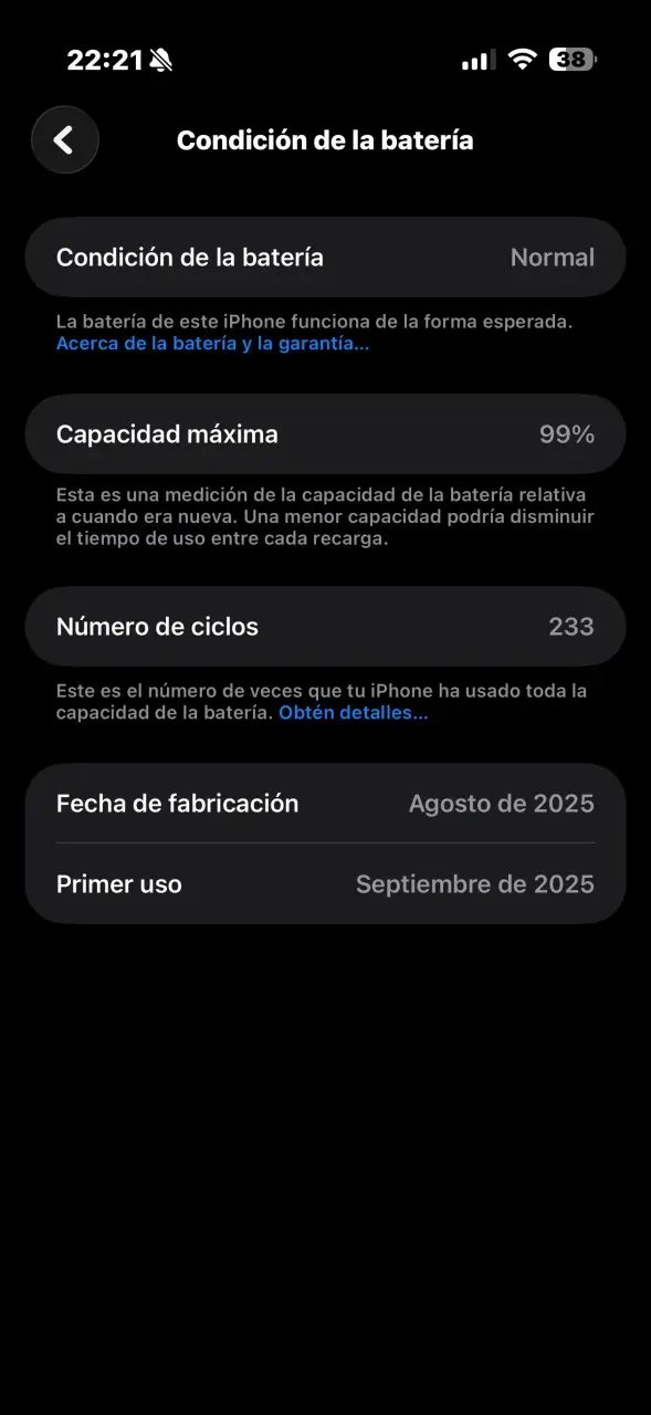 Teléfono iPhone 17 Air buen estado - 5