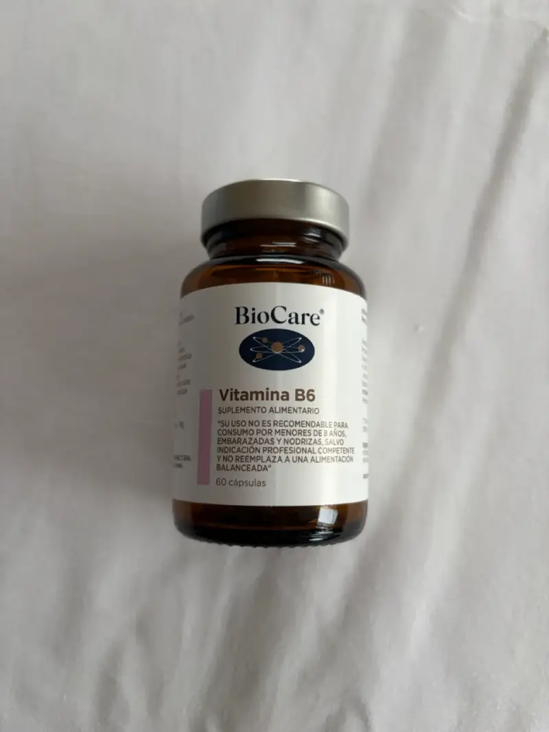 Suplemento BioCare Vitamina B6 - 1