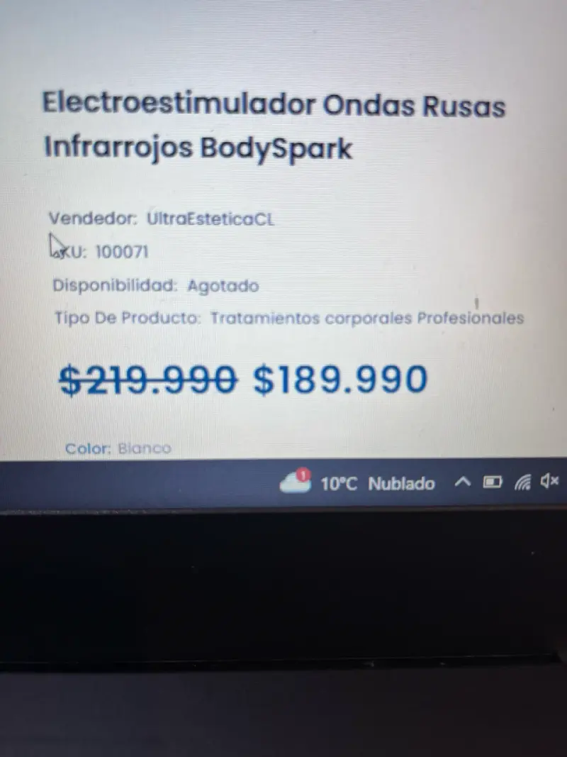Equipo Electroestimulacion Ondas Rusas - 3