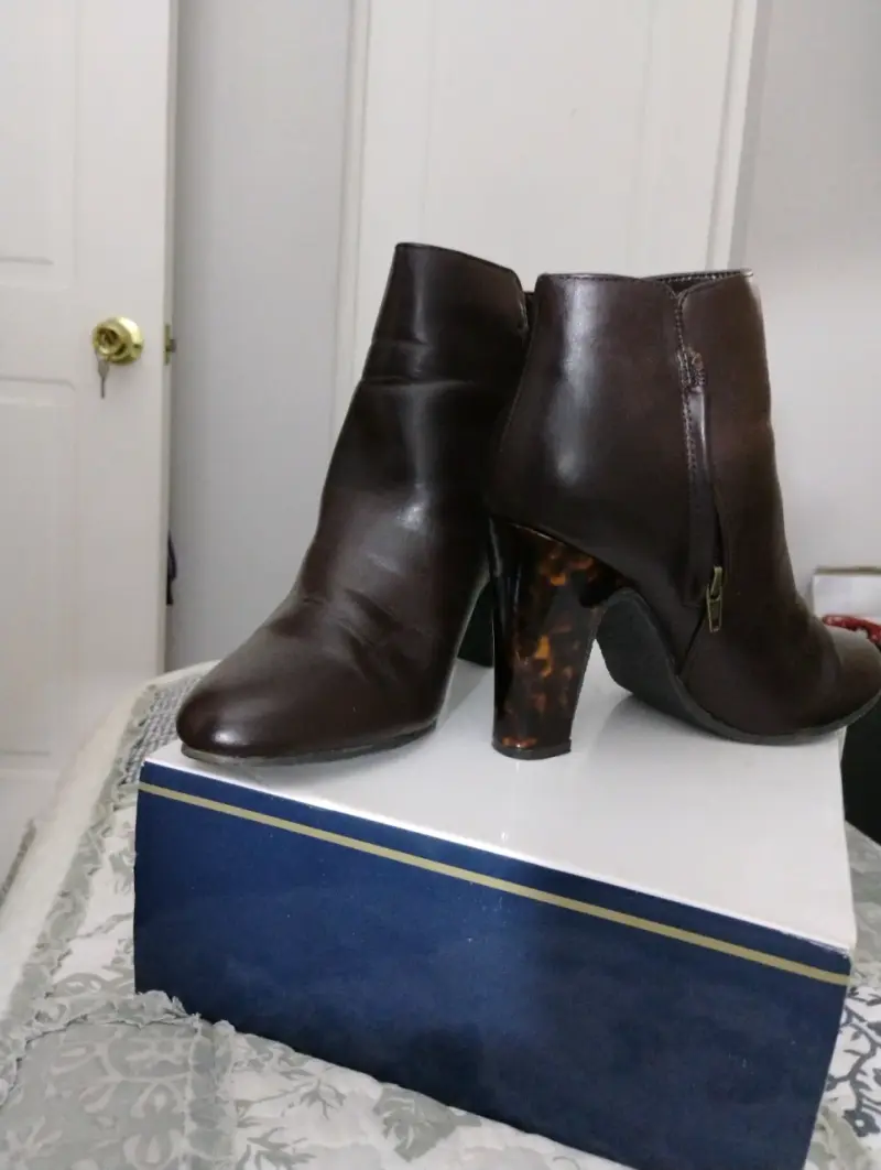 Botas de cuero marrón - 2