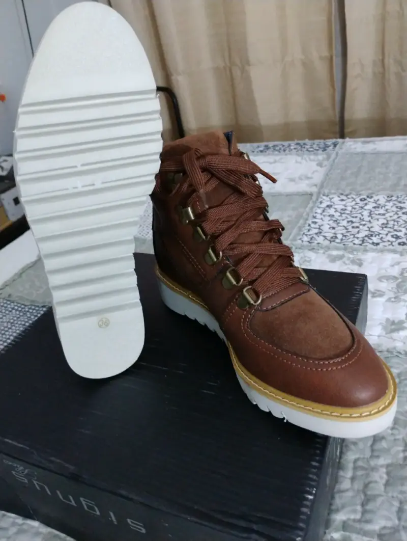 Botines color marrón - 1