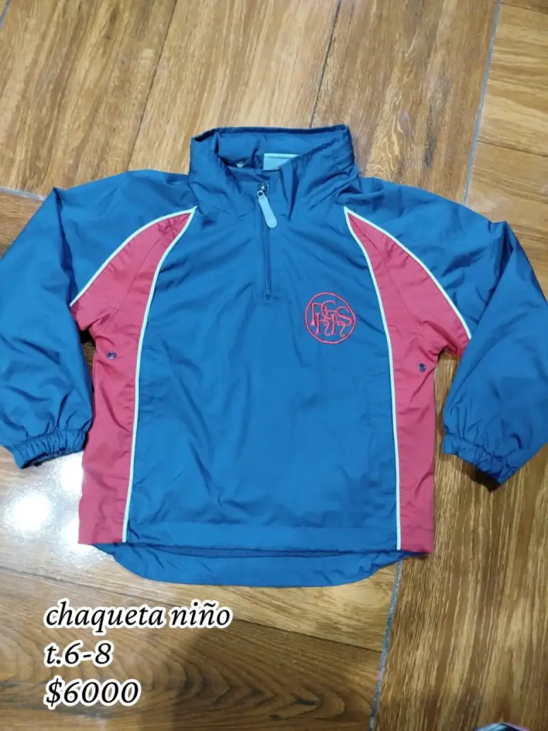 Chaqueta azul niño talla 6-8