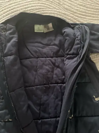 Saquito de invierno azul marino - miniatura 3