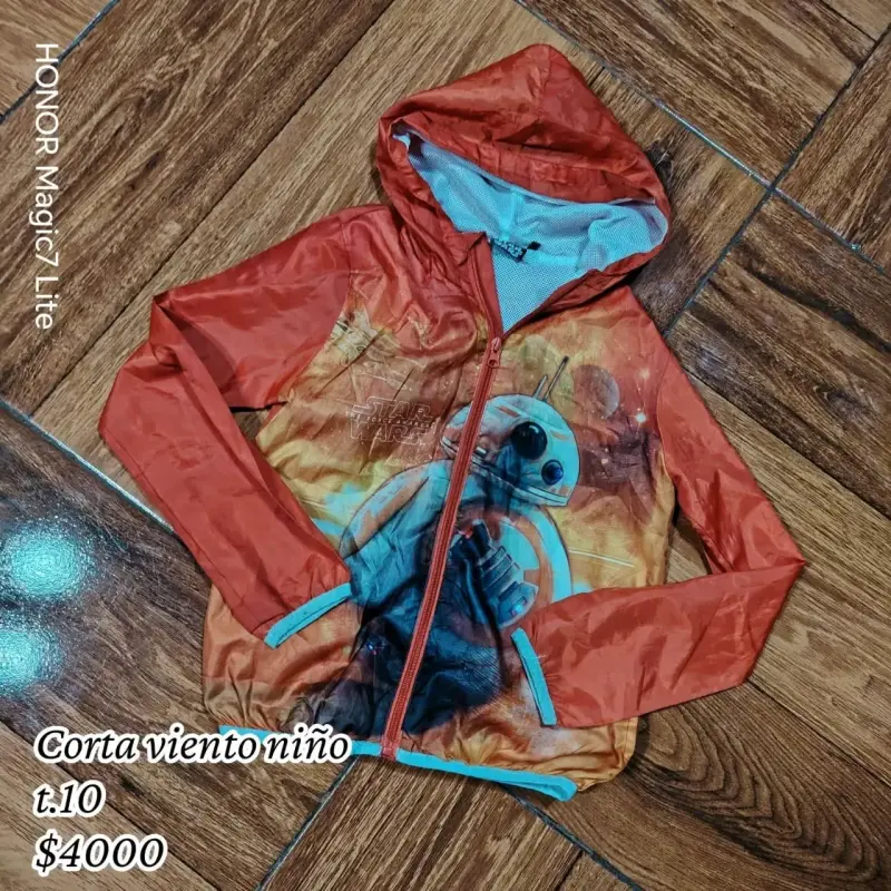 Cortaviento infantil Star Wars