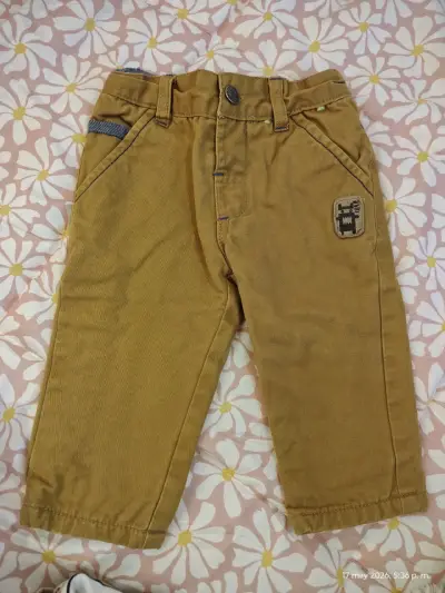 Chaqueta infantil de mezclilla con parches - miniatura 3