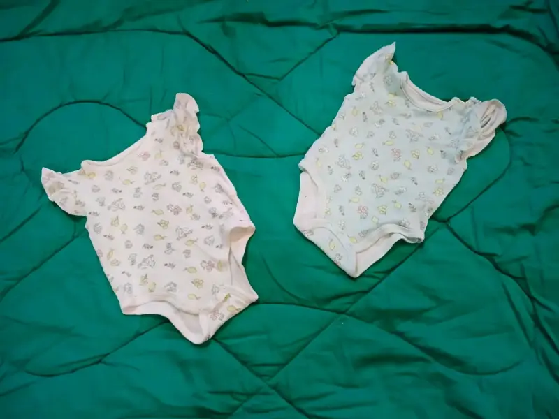 Pack de dos bodies bebés 0-3 meses