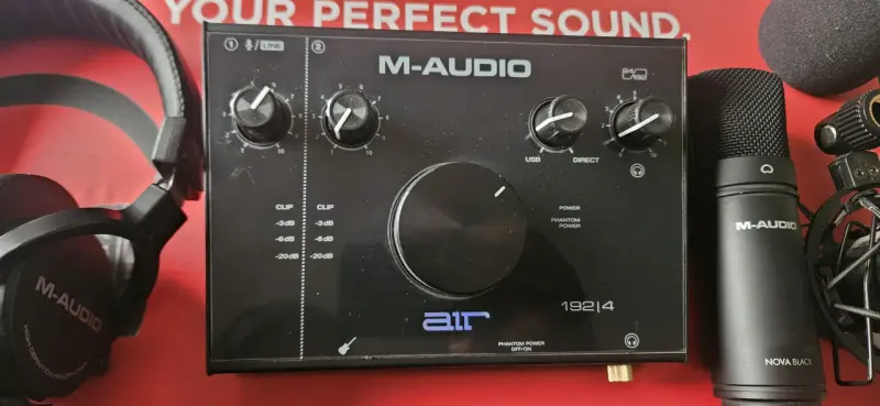 Set de grabación M-Audio 192|4 - 5