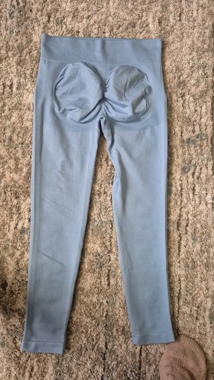 Leggings deportivos azules y negro - 2