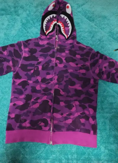 Polerón bape full zip - miniatura 1