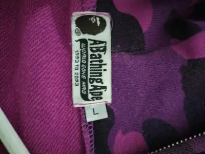 Polerón bape full zip - miniatura 4