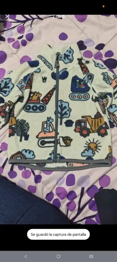 Chaleco polar infantil estampado - miniatura 1