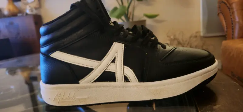 Zapatillas Alphabet negras deportivas - 3