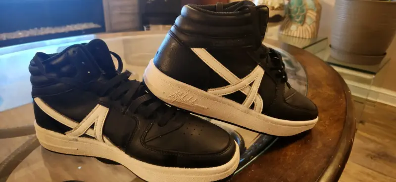 Zapatillas Alphabet negras deportivas - 4