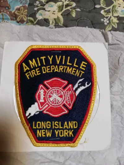 Parche bomberos Amityville. C/U - miniatura 1