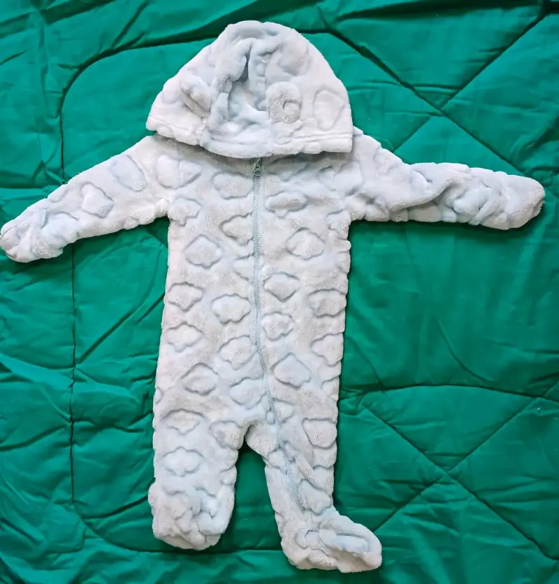 Pijama enterizo polar bebe 3-6 meses