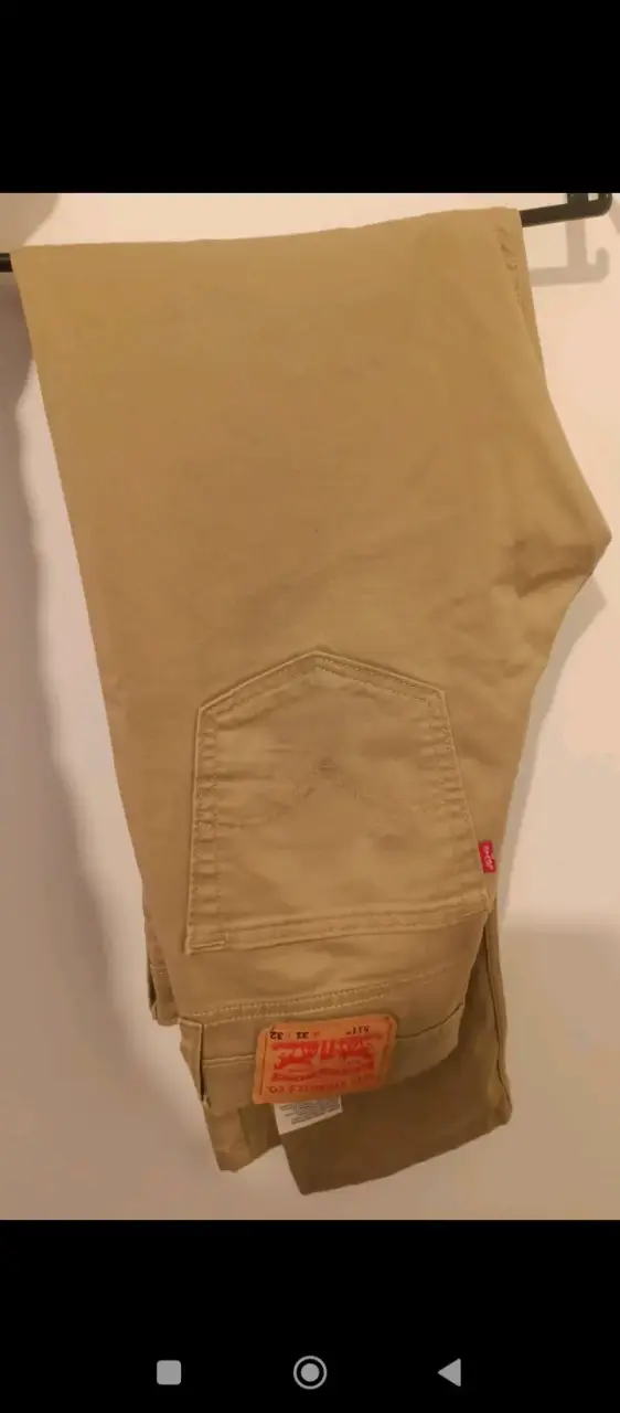 Pantalones beige casuales Levi's - 4