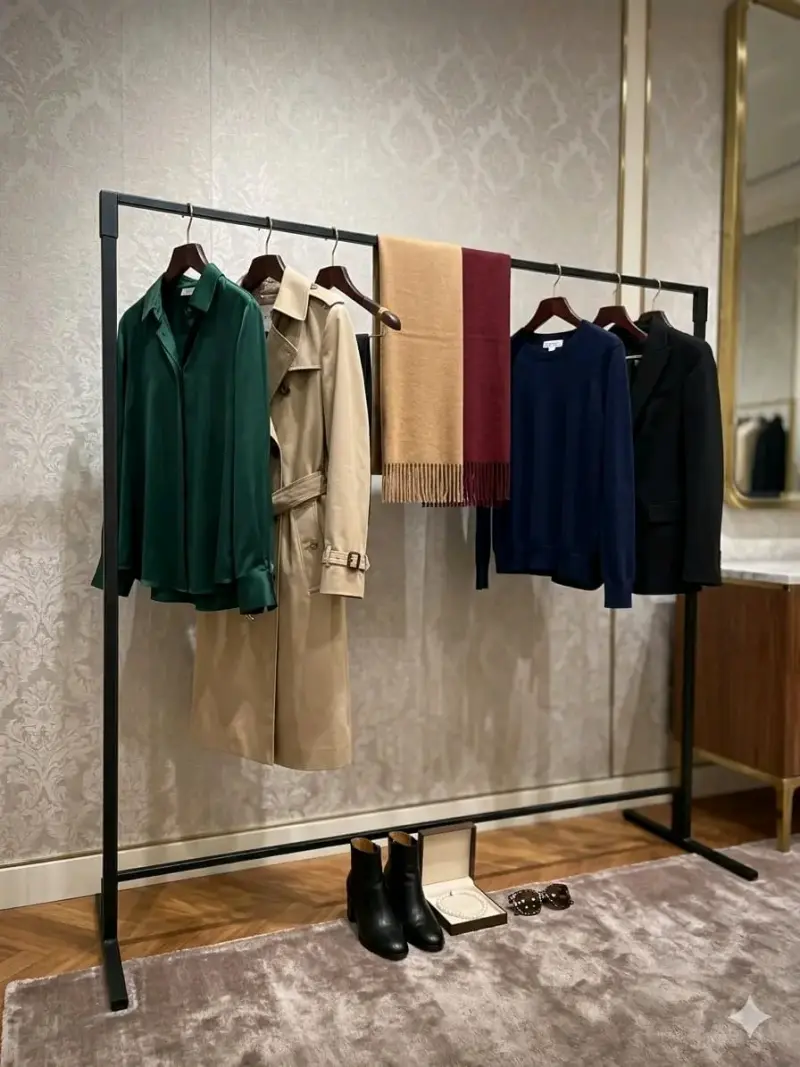 Rack de metal para ropa - 2