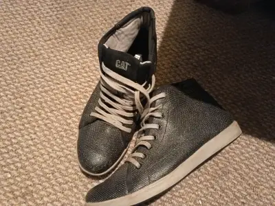 Zapatillas deportivas CAT negras - miniatura 1
