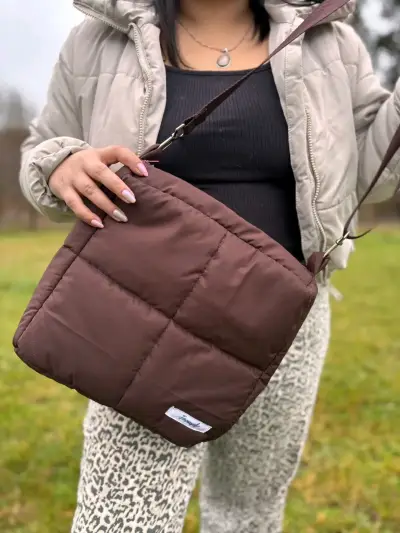 Bolso cruzado acolchado - miniatura 2
