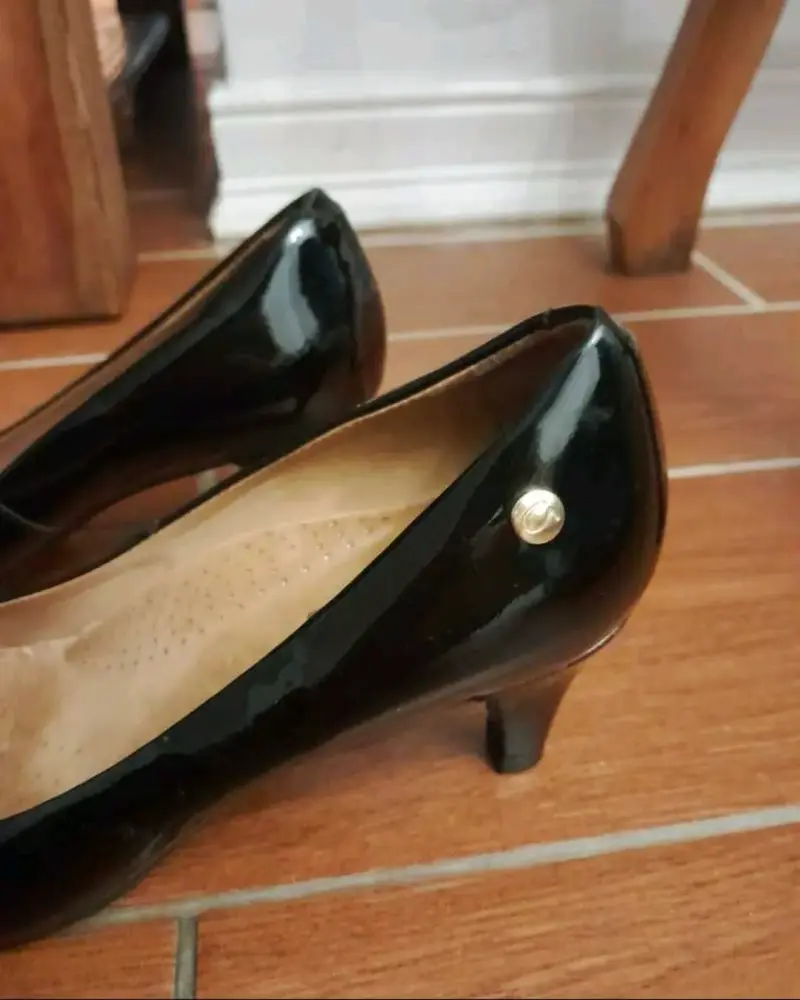 Zapatos de charol negro gacel - 4