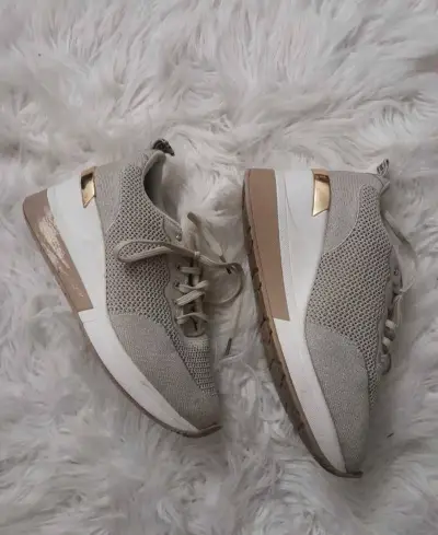 Zapatillas deportivas beige xti - miniatura 2