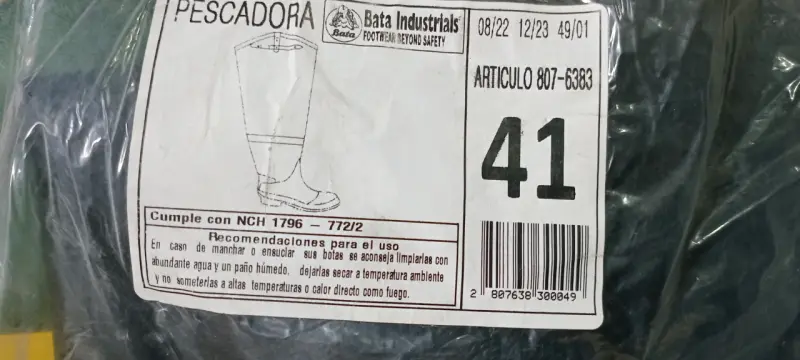 Botas Pescador industrial n°41 - 1