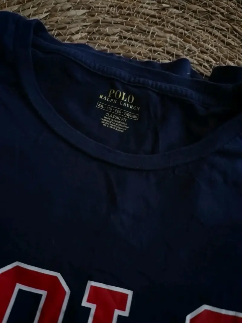 Polera polo azul - 2