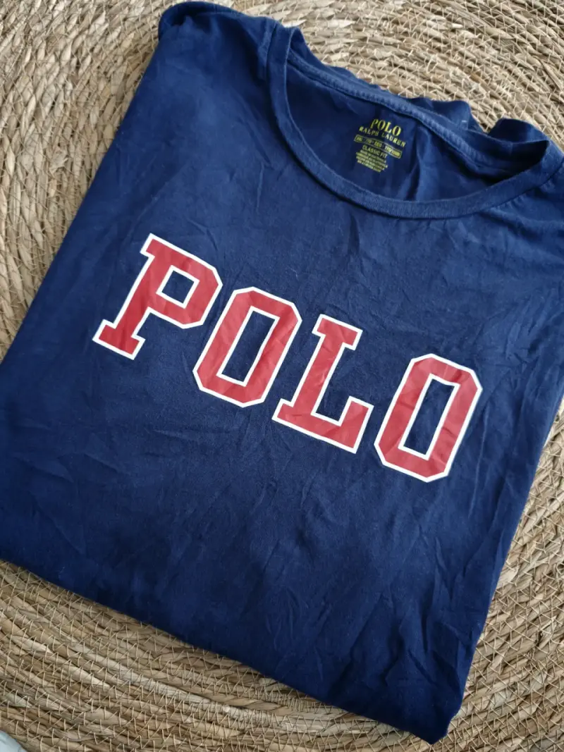 Polera polo azul - 3
