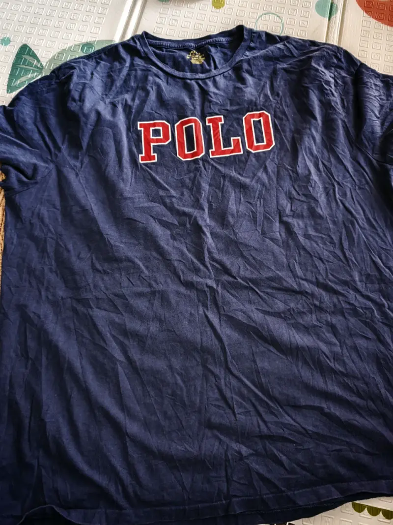 Polera polo azul - 4
