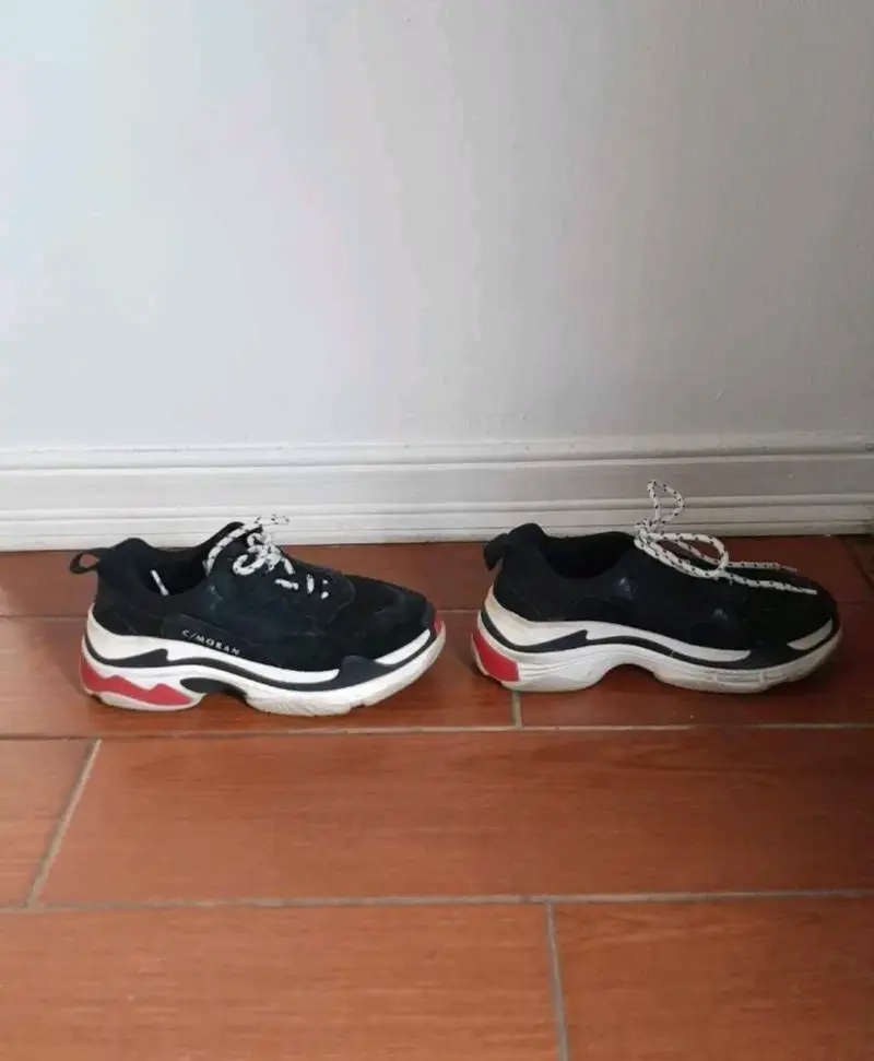 Zapatillas deportivas negras c/moran - 3