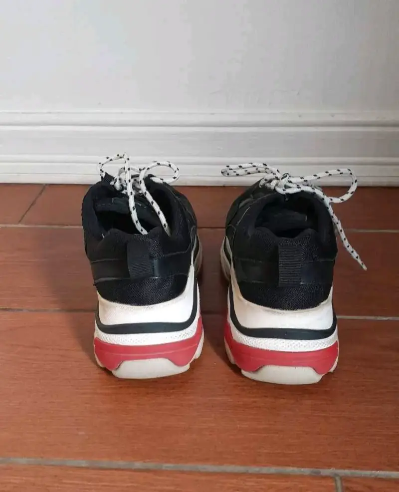 Zapatillas deportivas negras c/moran - 4